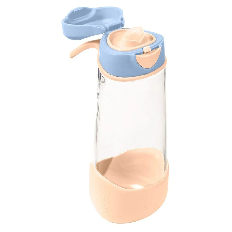 b.box Lahev na pití Sport 600ml Broskvová