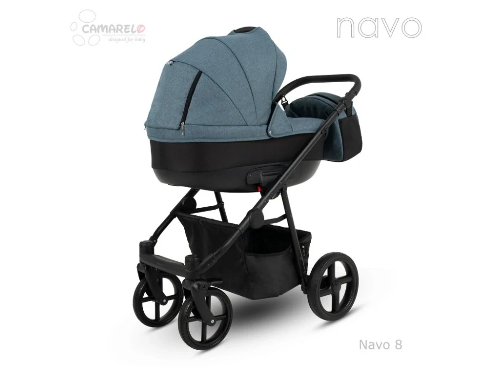 Dětský kočárek Camarelo Navo - 8 Modrozelená