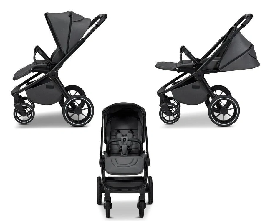 Kočárek MOON RESEA + Extra set 2025 - Anthra