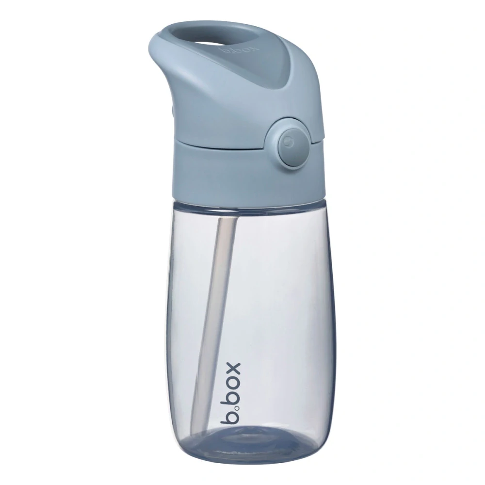 b.box Láhev na pití s brčkem Junior 380 ml - Chill /Out