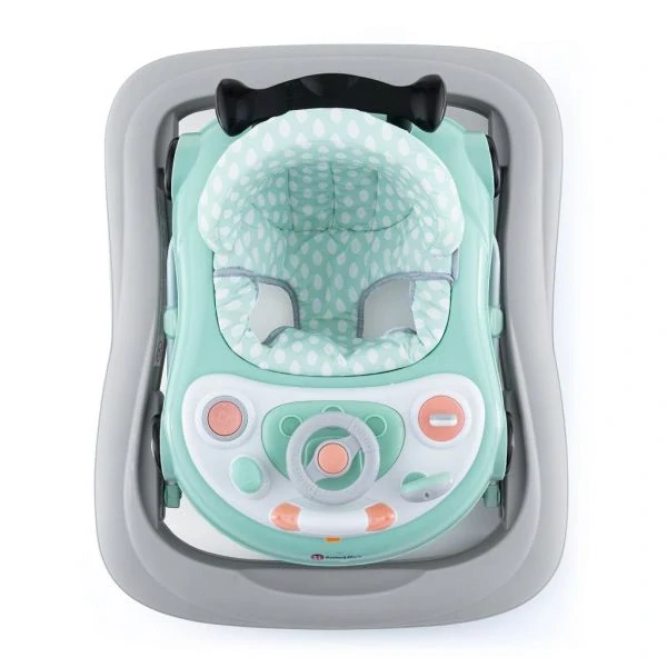 PETITE&MARS Chodítko se zvukem Cabrio Green