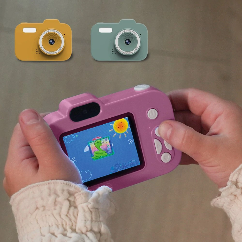 Zazu FUN - Dětský digitální fotoaparát - zelený