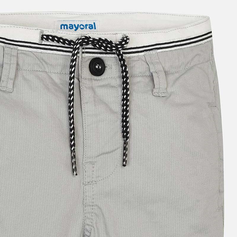 Chlapecké kraťasy Mayoral 3229-38 Světle šedé