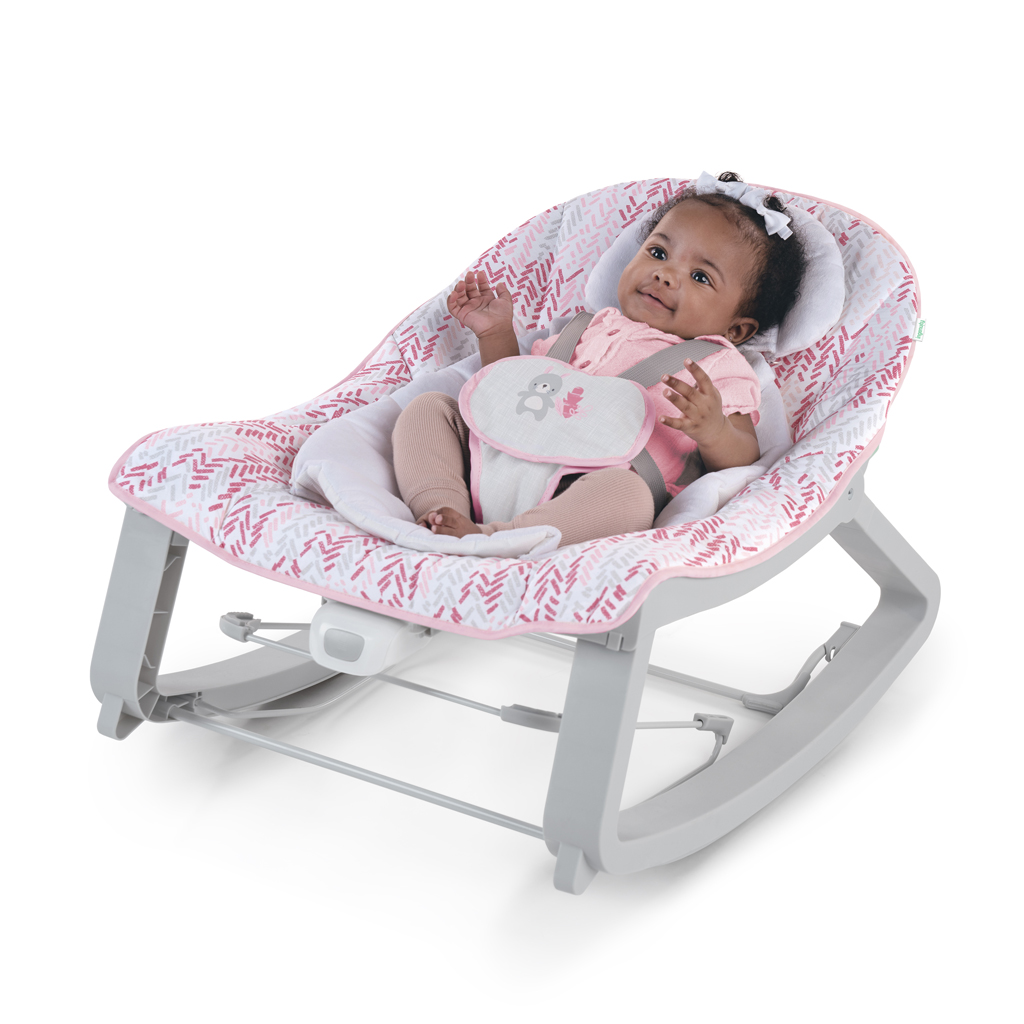 INGENUITY Lehátko vibrující 3v1 Keep Cozy™ Lily  0m+, do 18kg