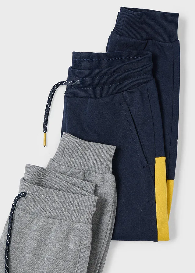 Chlapecká 3dílná tepláková souprava Mayoral 907-33 Okrovo modrá velikost 128