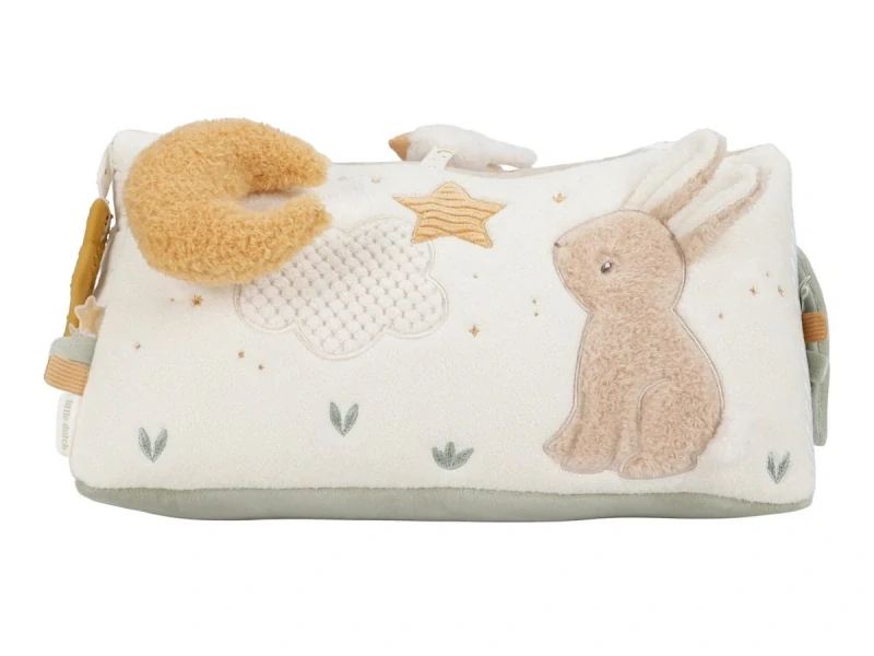 Little Dutch Polštářek trojhranný s aktivitami Newborn Naturals