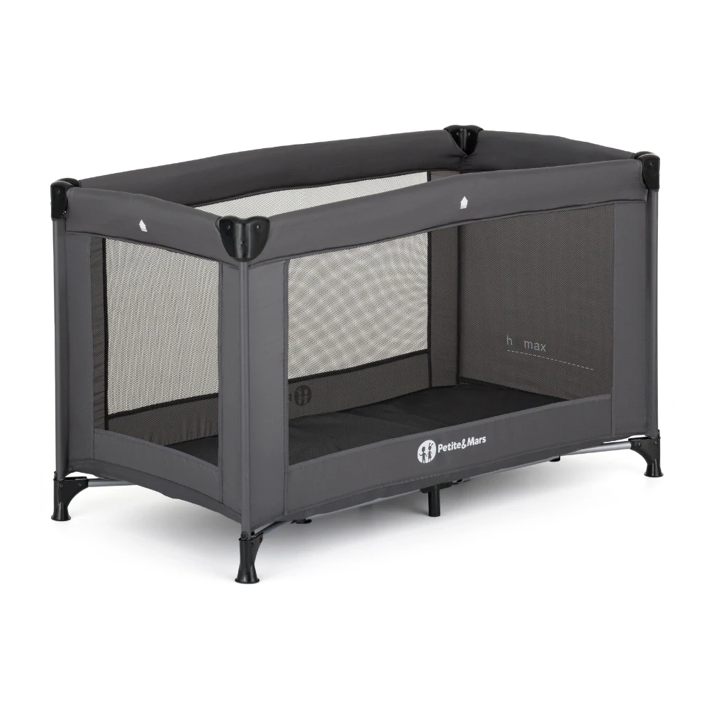 PETITE&MARS Postýlka cestovní Koot Lite, Dark Grey