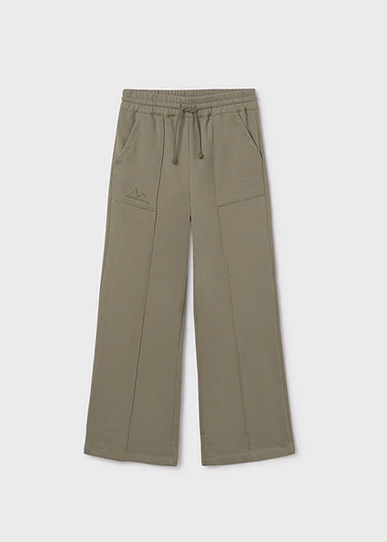 Dívčí volnočasové kalhoty Mayoral 7579-111 khaki zelené velikost 152