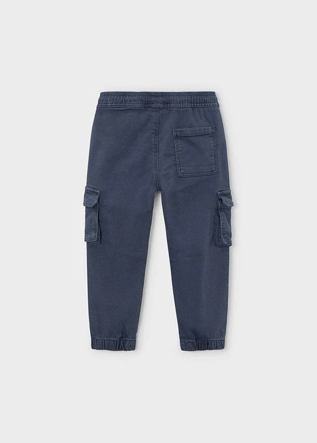 Chlapecké rifle Cargo s kapsami Mayoral 4567-60 Modrošedé