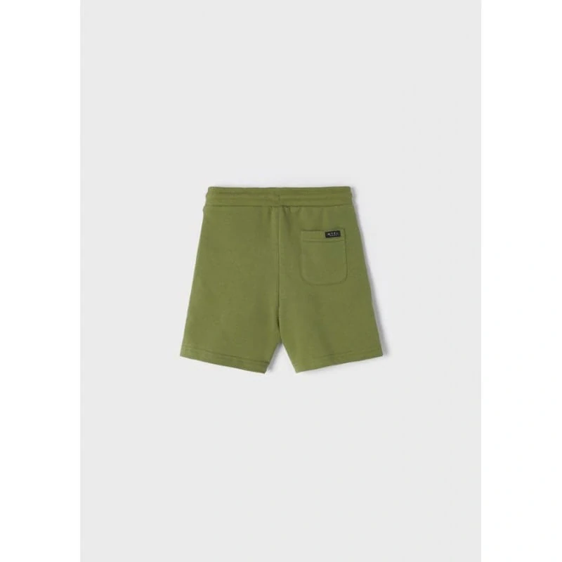 Chlapecké bavlněnné kraťasy Mayoral 611-76 Khaki zelené
