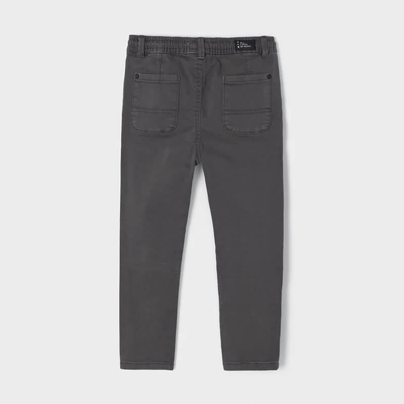 Chlapecké rifle Jogger Mayoral 4590-16 Hnědošedé