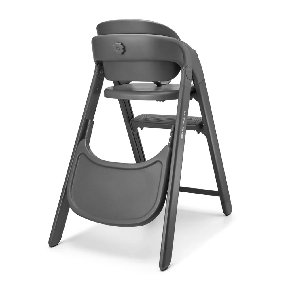 KINDERKRAFT Jídelní židlička Tino Grey