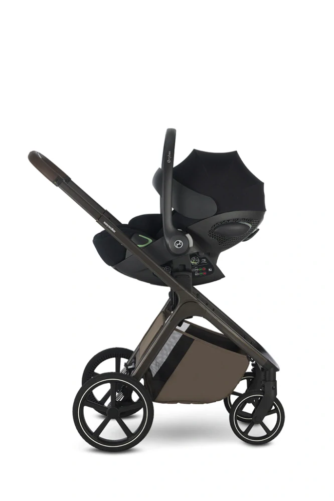 EASYWALKER Set kočárek 4v1 Zoey Go Moss Green + CBX Aton B2 i-Size + CYBEX Base One