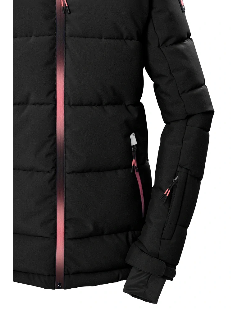 Dívčí zimní lyžařská bunda Killtec 44778-00200 black