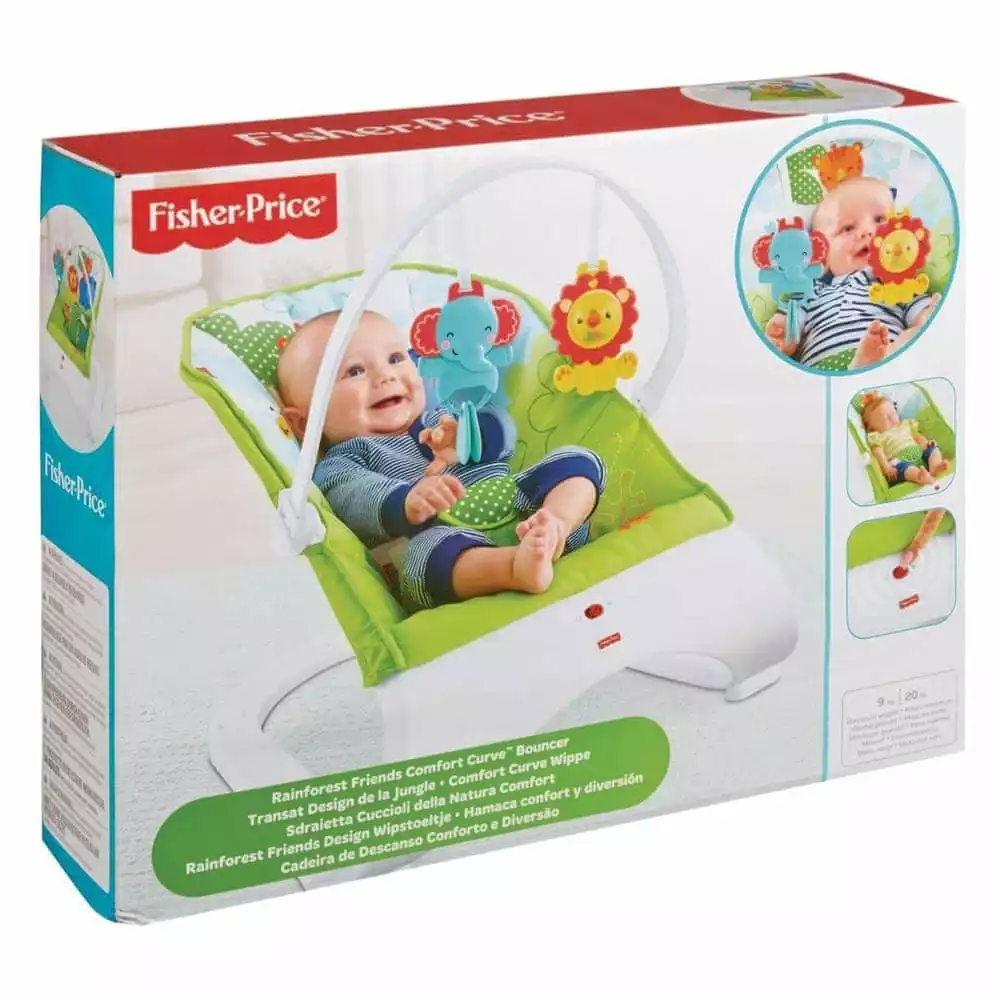 Fisher Price Pohodlné Sedátko Rainforest Comfort Curve CJJ 79