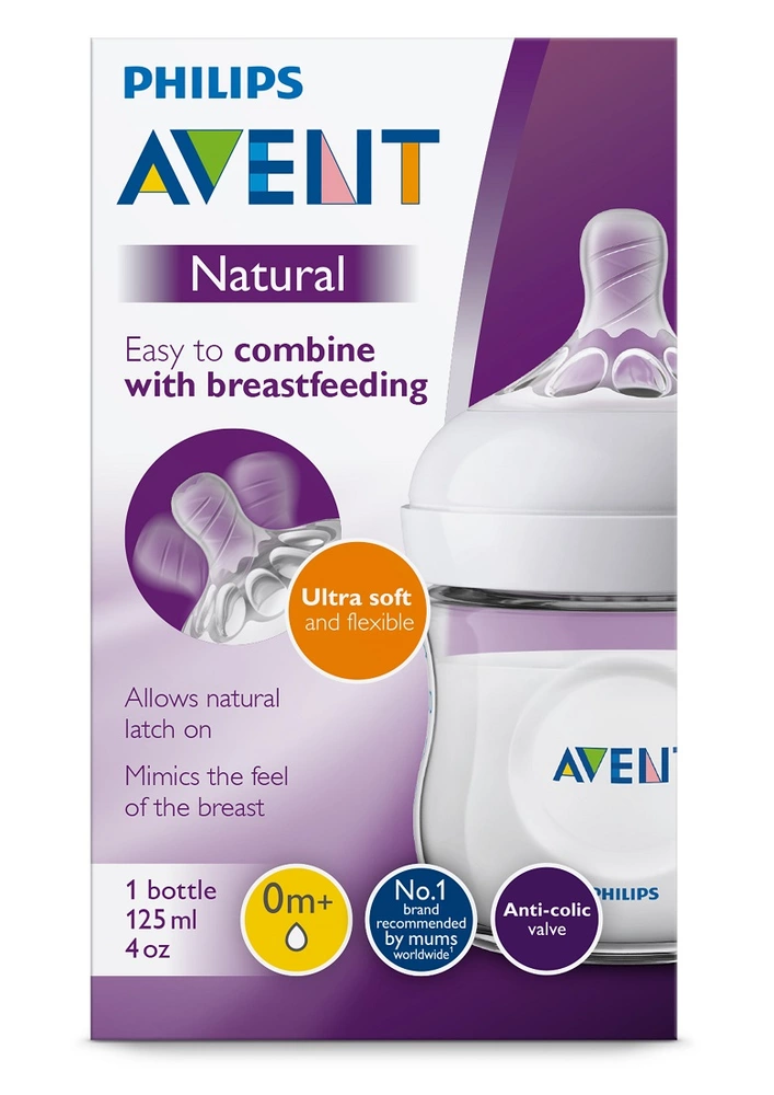 Lahev Natural Philips Avent 125 ml, 1 ks