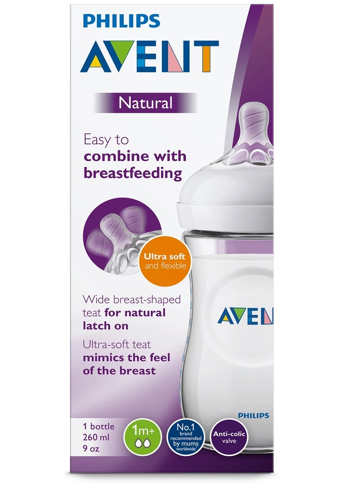 Láhev Natural Philips Avent 260 ml, 1 ks nová