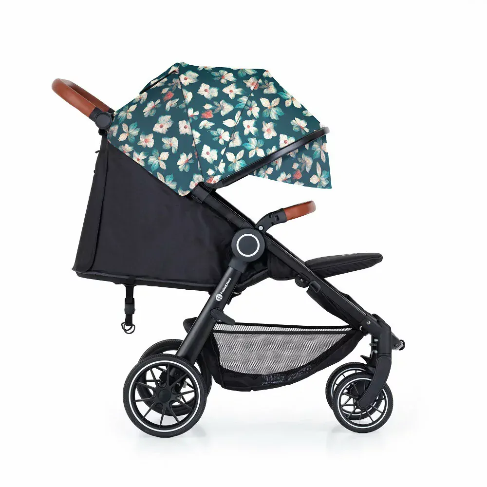 Kočárek sportovní Petite&Mars Street+ RWS Oak + Stříška + polstrování Limited 100 Flowers