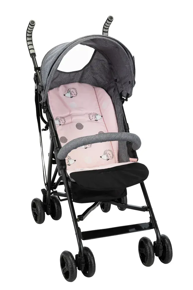 ADA Podložka do kočárku JEŽEK pink