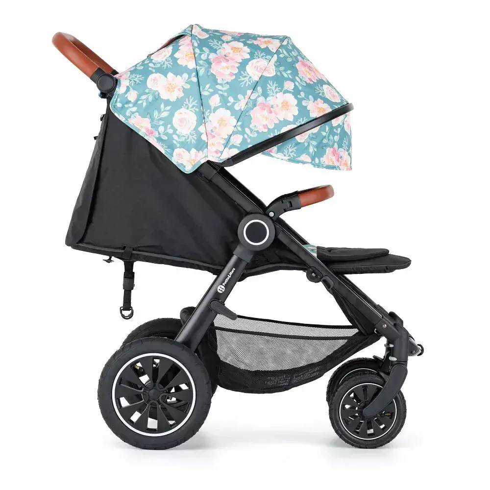 PETITE&MARS Kočárek Street+ Air Oak + Stříška Limited 100 Roses