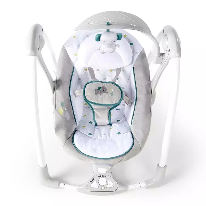 Ingenuity Houpačka konvertibilní vibrující s melodií Nash 2v1 0m+, do 9kg