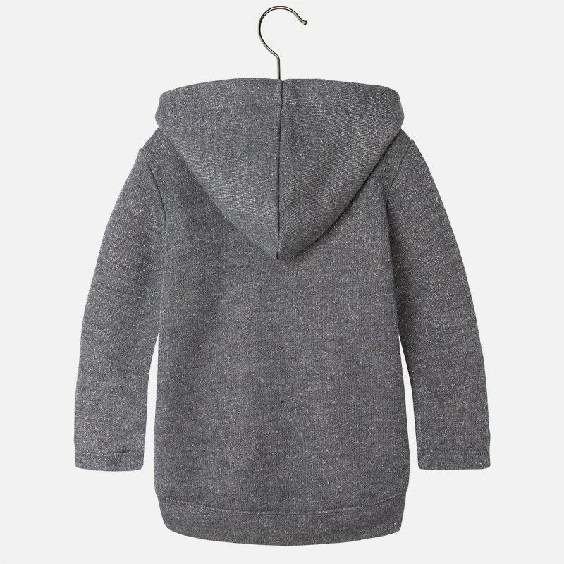 Zateplená dívčí bunda – mikina Mayoral 4489 velikost 92