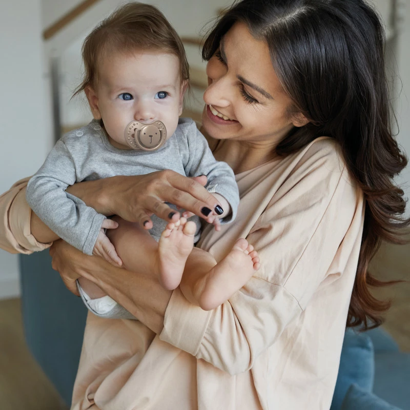 LOVI Dudlík silikonový dynamický HEY 6-18m 2ks Girl