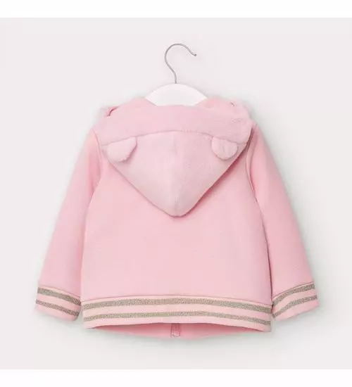 Mikina dívčí zateplená Mayoral 2416 růžová