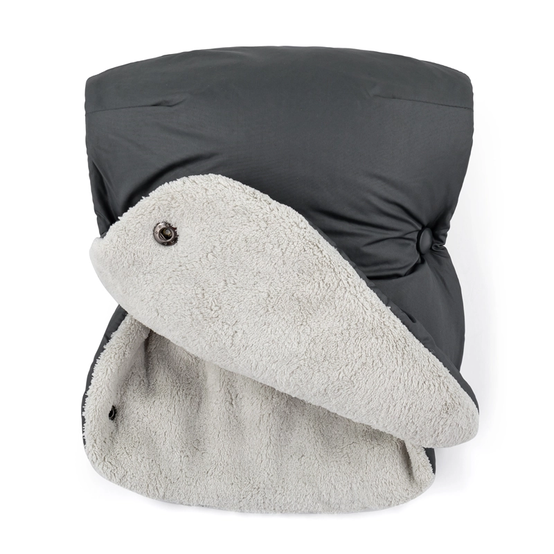 PETITE&MARS Rukávník / rukavice Jasie na kočárek Charcoal Grey