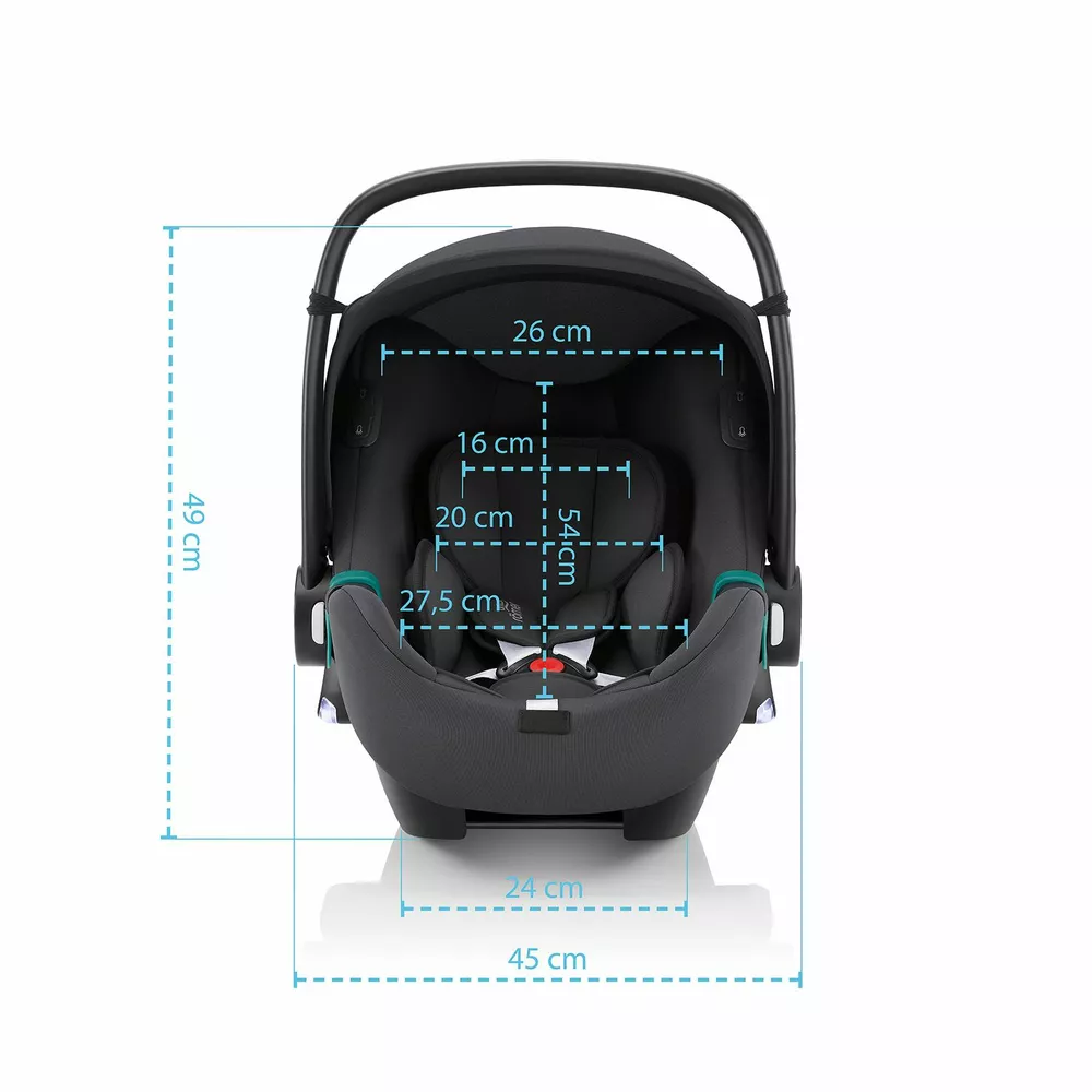 Autosedačka Baby-Safe iSense Britax Römer, Frost Grey - Doprodej