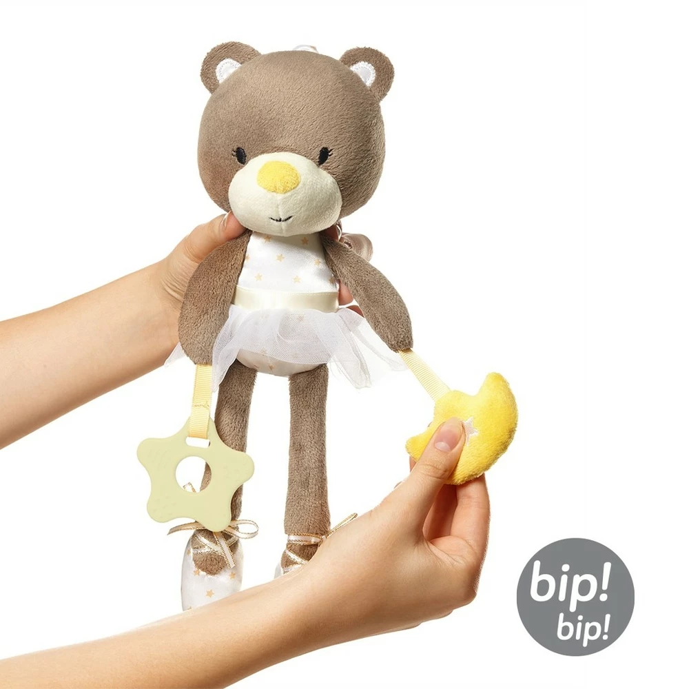BabyOno Hračka závěsná edukační balerína Carla, 0m+