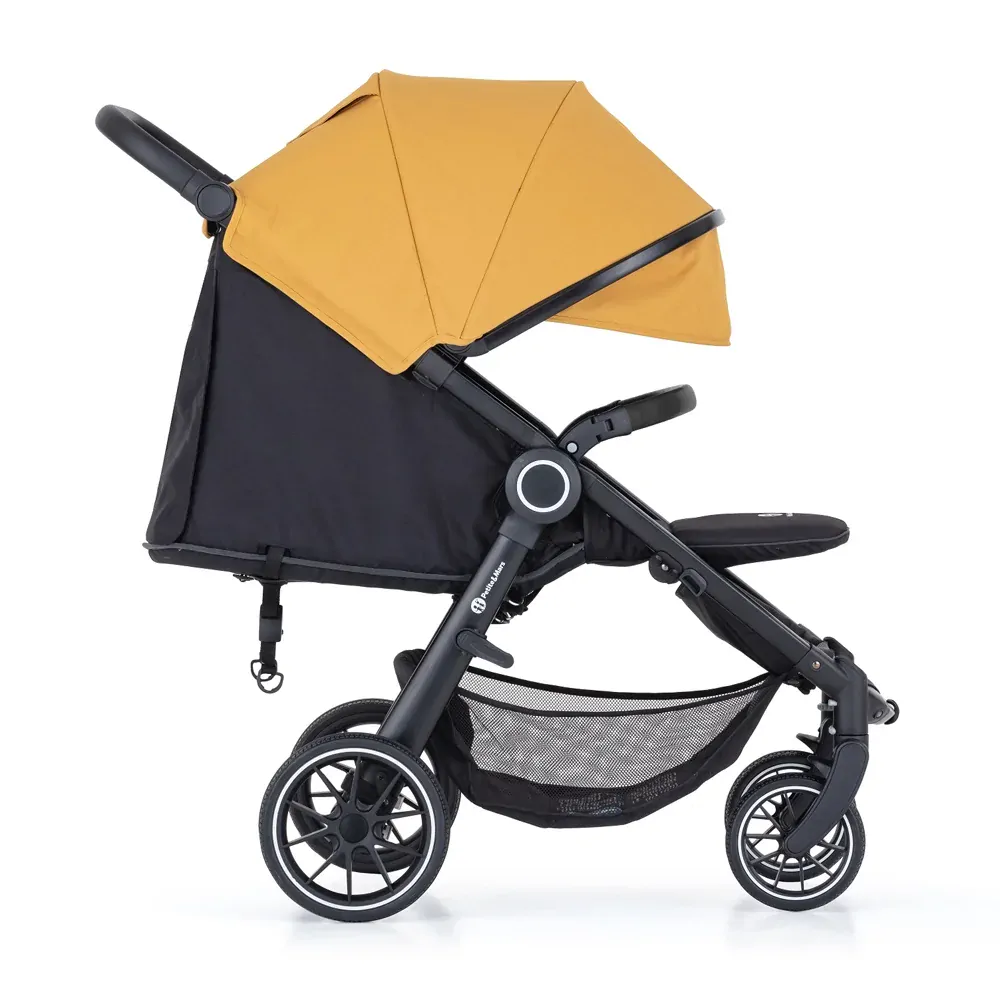 PETITE&MARS Kočárek sportovní Street+ RWS Black Dense Honey Complete