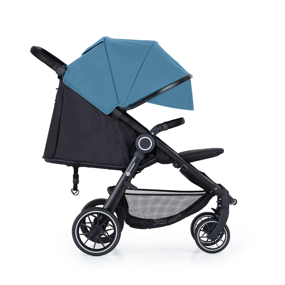 PETITE&MARS Kočárek sportovní Street+ RWS Black Ocean Blue Complete