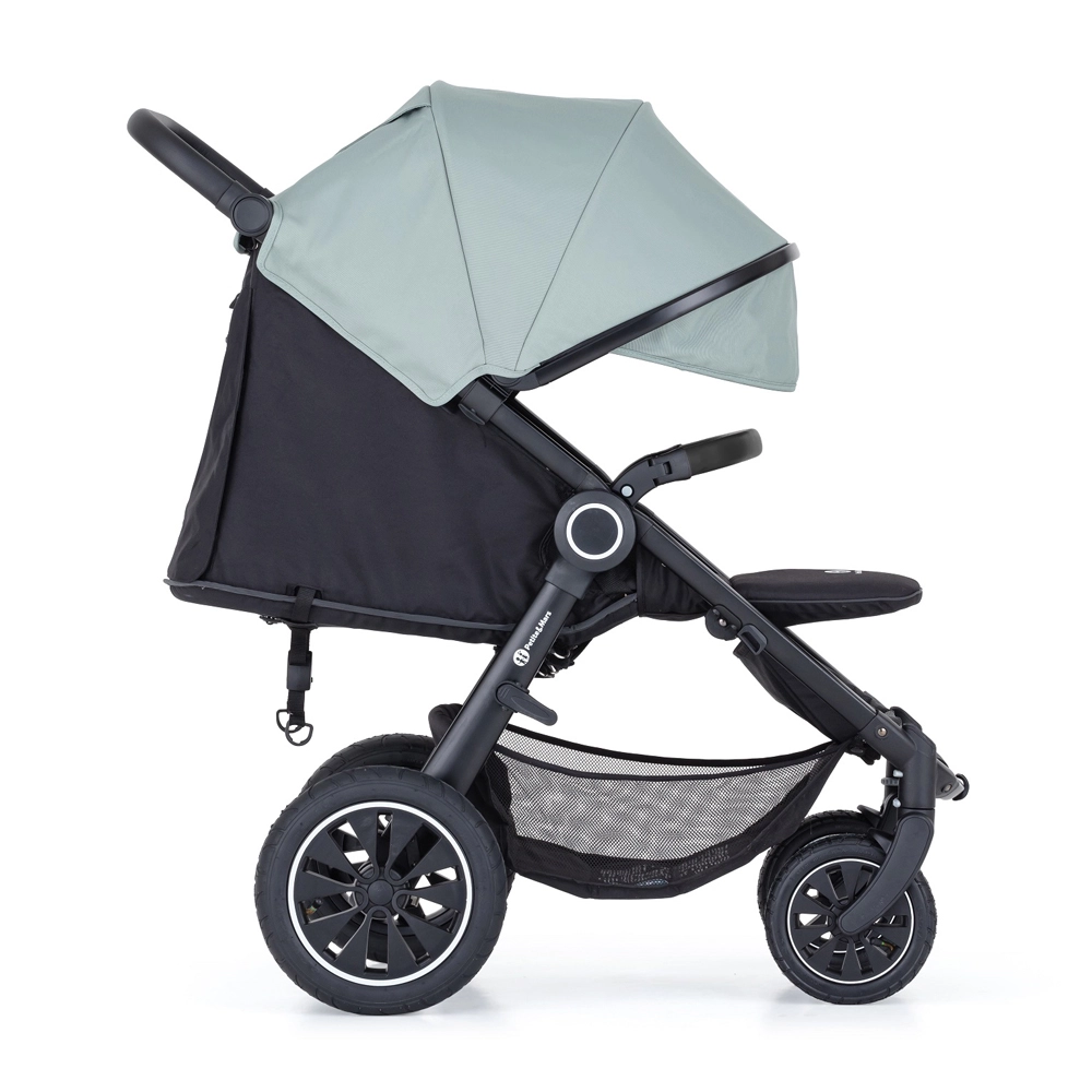 PETITE&MARS Kočárek sportovní Street+ Air Black Iron Green Complete