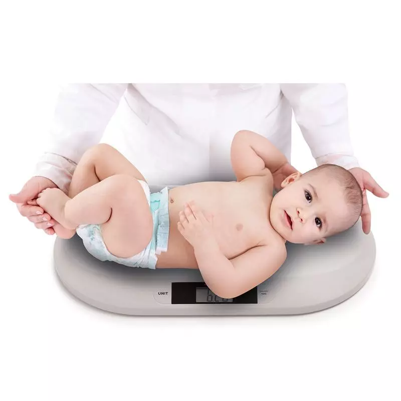 BABYONO Váha elektronická pro děti do 20 kg šedá