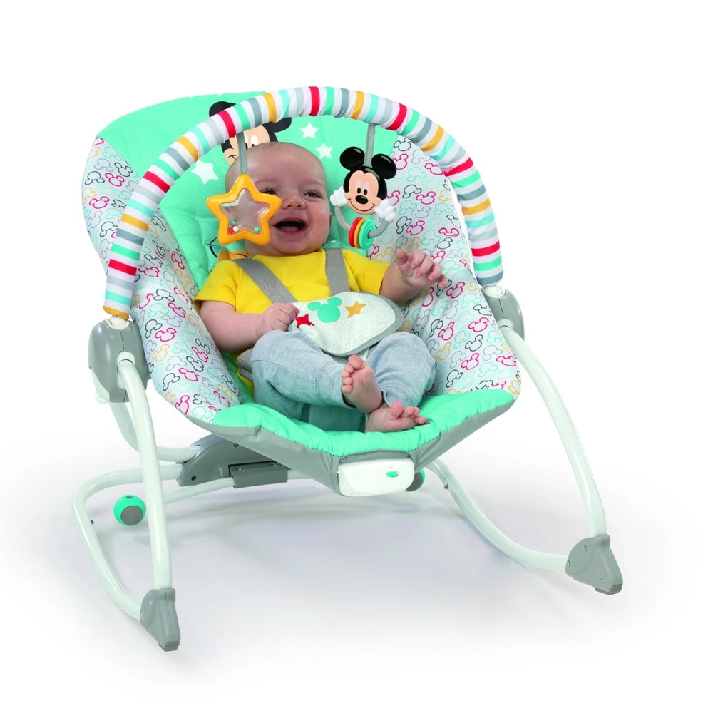DISNEY BABY Houpátko vibrující MICKEY MOUSE Original Bestie™ 0m+ do 18 kg