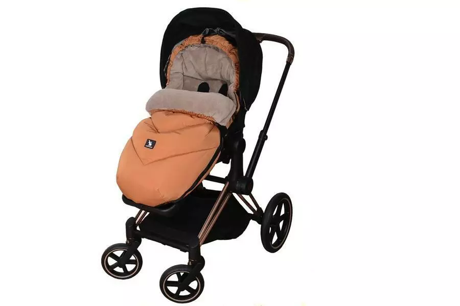 Fusak do kočárku COTTONMOOSE Moose Yukon Light grey