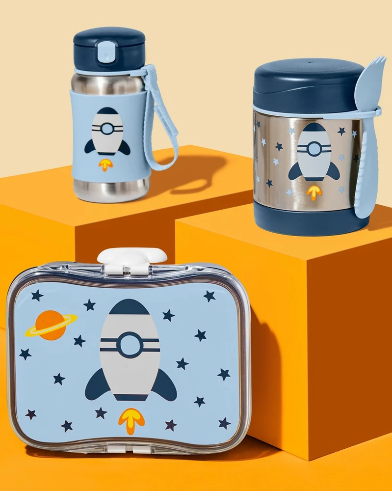 SKIP HOP Spark Style Krabička na svačinu 700 ml 3r+ Raketa