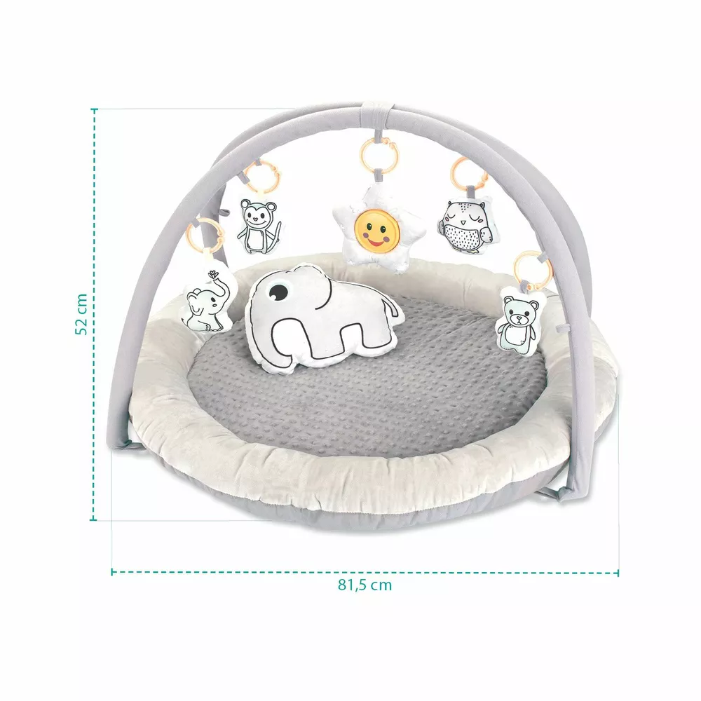 ZOPA Hrací deka comfort, Cuddle Grey