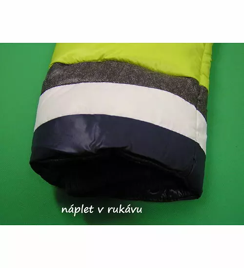 Chlapecká zimní bunda Mayoral 7474 Limetka 