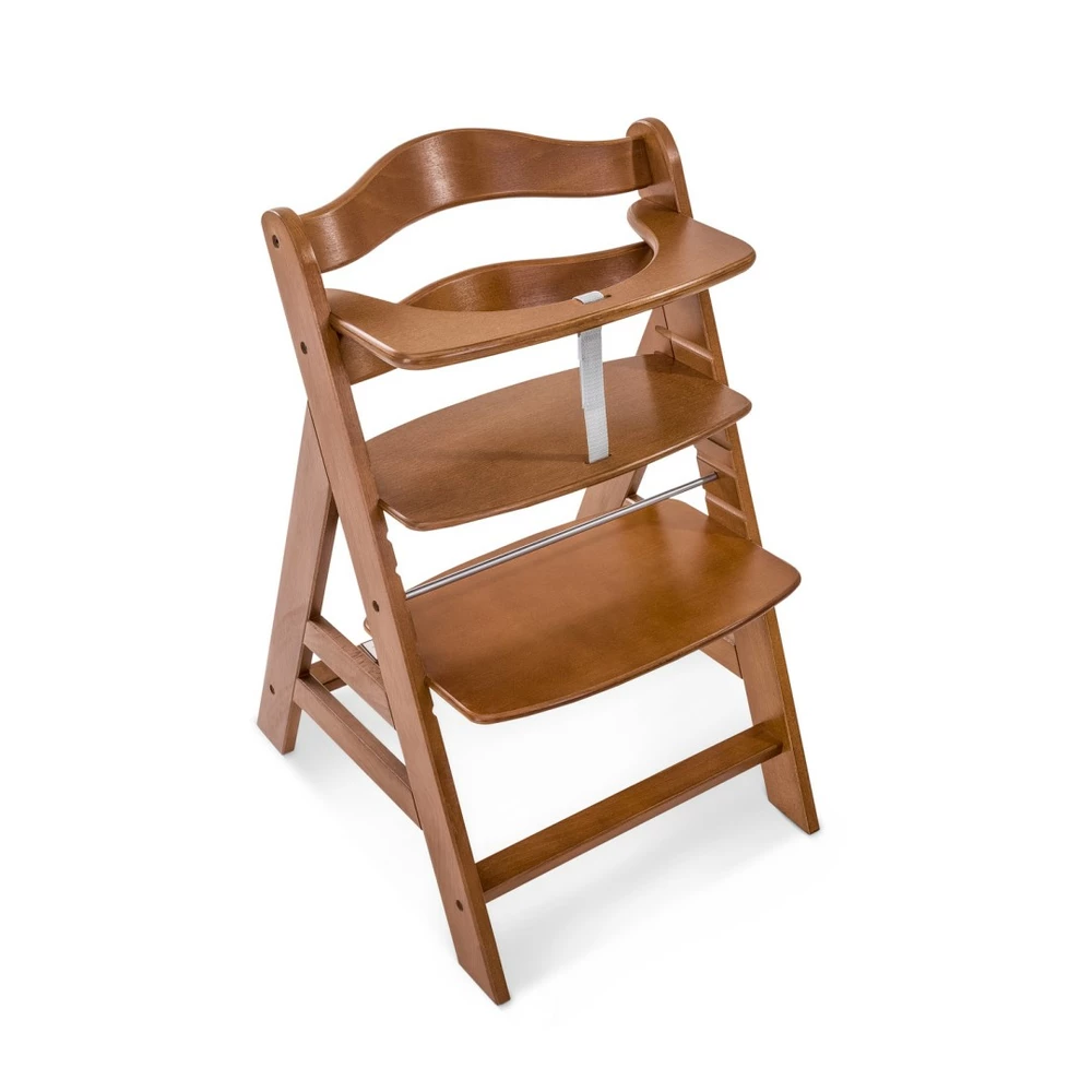 Jídelní dřevěná židle Hauck Alpha+ Walnut