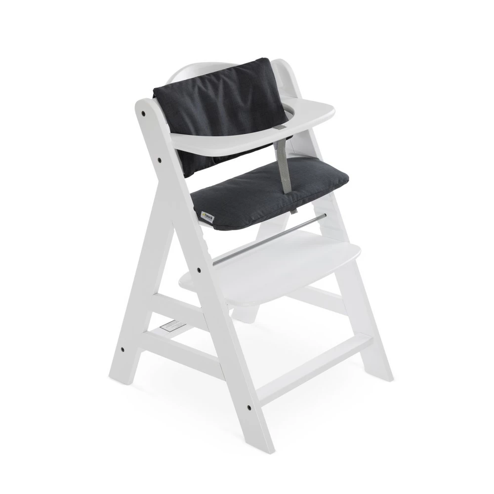Hauck Polstrování Deluxe k židli Alpha+ Melange Charcoal