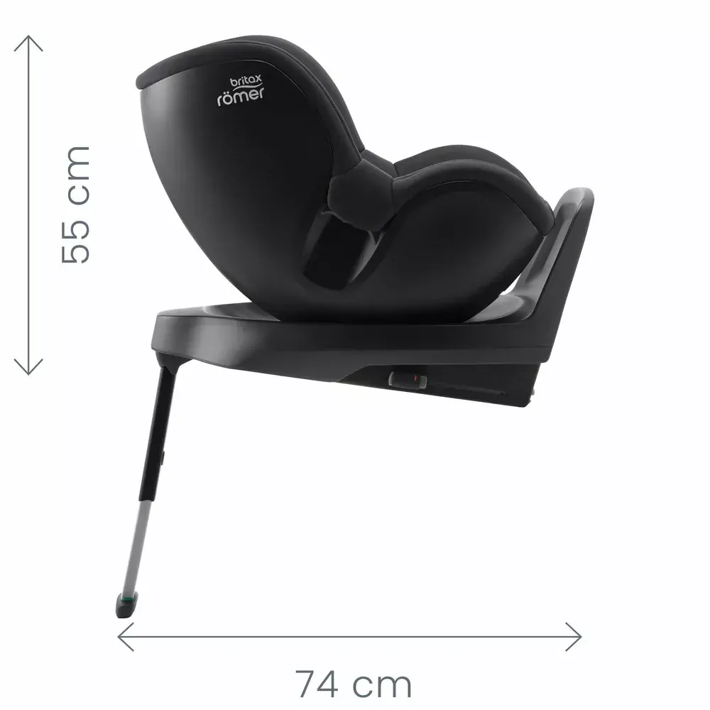 Autosedačka BRITAX RÖMMER Dualfix M Plus Space Black