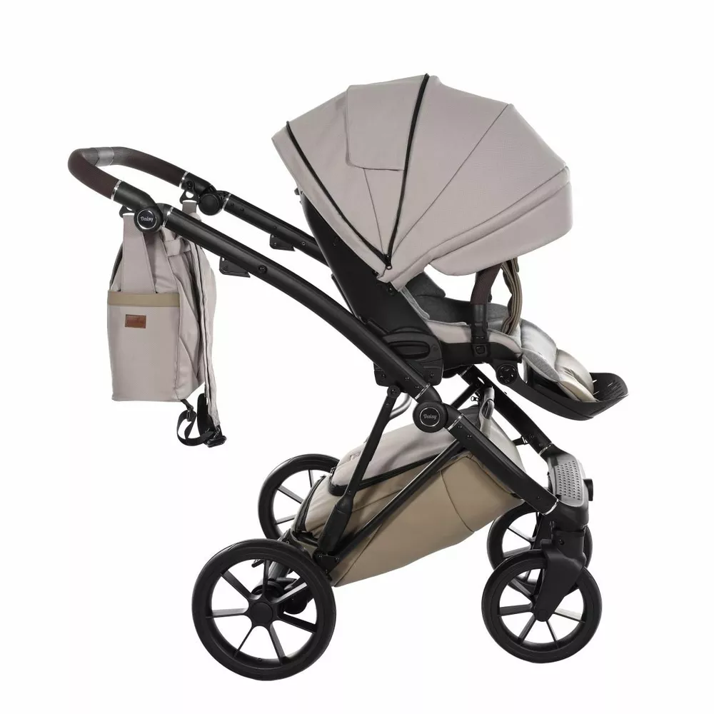Kombinovaný kočárek Jasmine Daisy Soft 2v1 05 Mocca