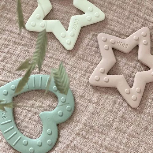 BIBS Baby Bitie kousátko / Star Ivory