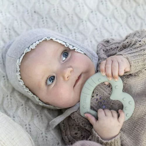 BIBS Baby Bitie kousátko / Heart Sage