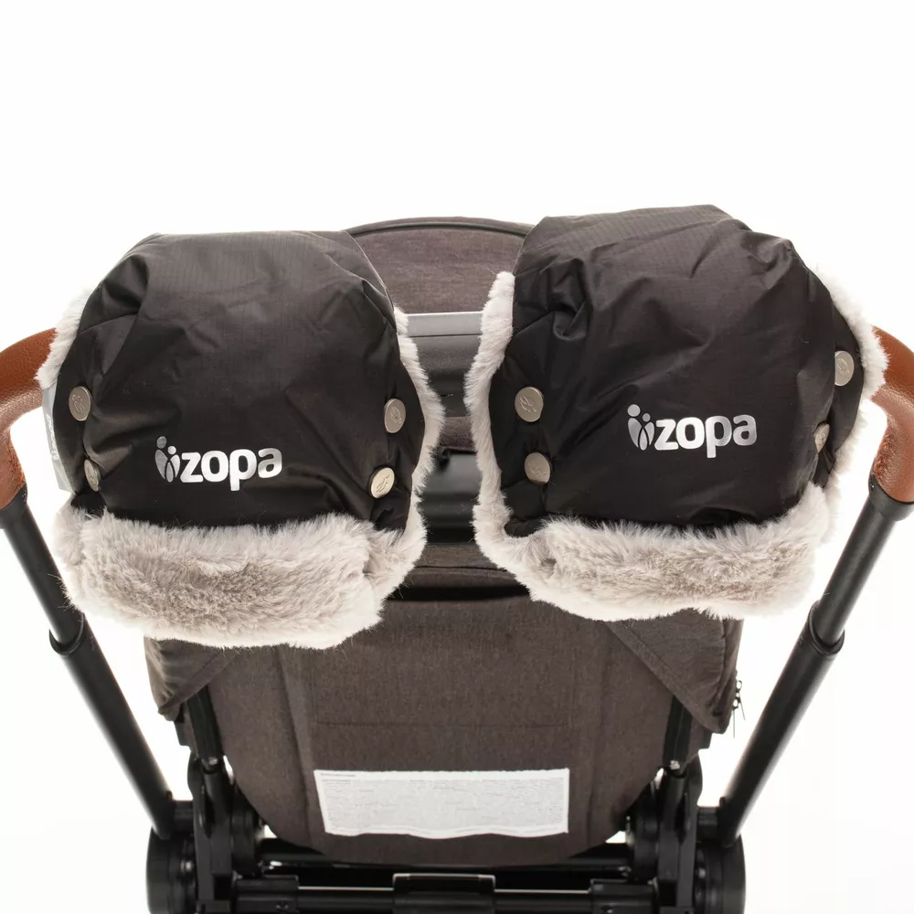 ZOPA Zimní rukavice Fluffy,Night Black