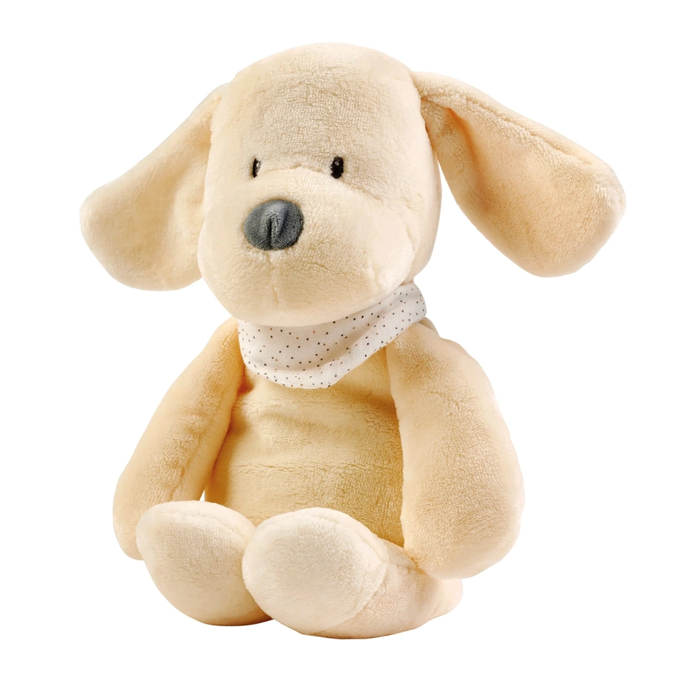 NATTOU Usínaček plyšový hudební se světýlkem a senzorem pláče 4v1 Sleepy Dog Vanilla 0m+