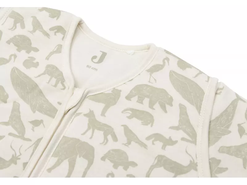 Jollein Spací pytel 2v1 90cm Animals Olive Green