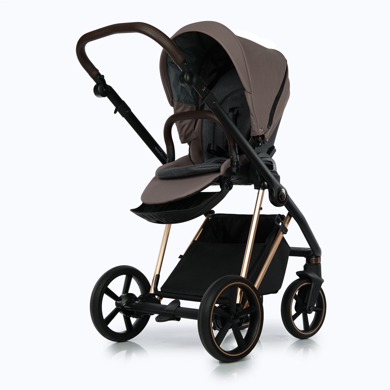 Roan Kombinovaný kočárek Ivi Cocoa Rose Gold